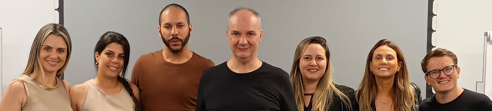 Equipe de um cliente da Metanoia reunida