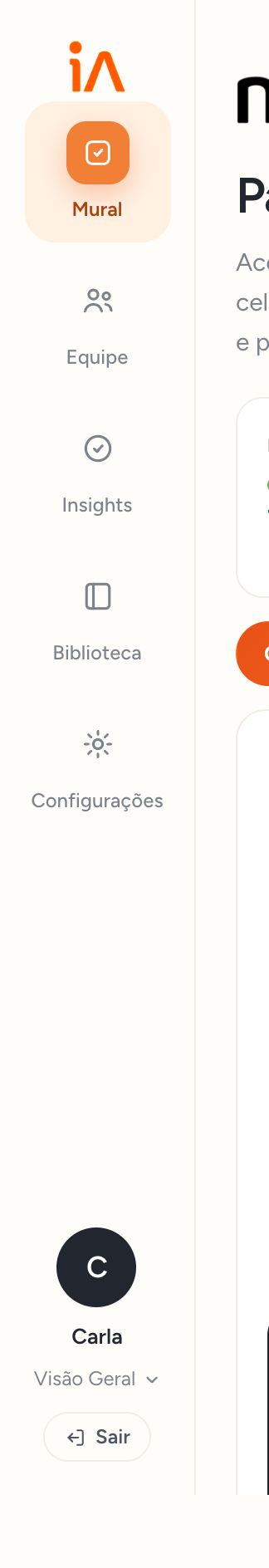Menu lateral