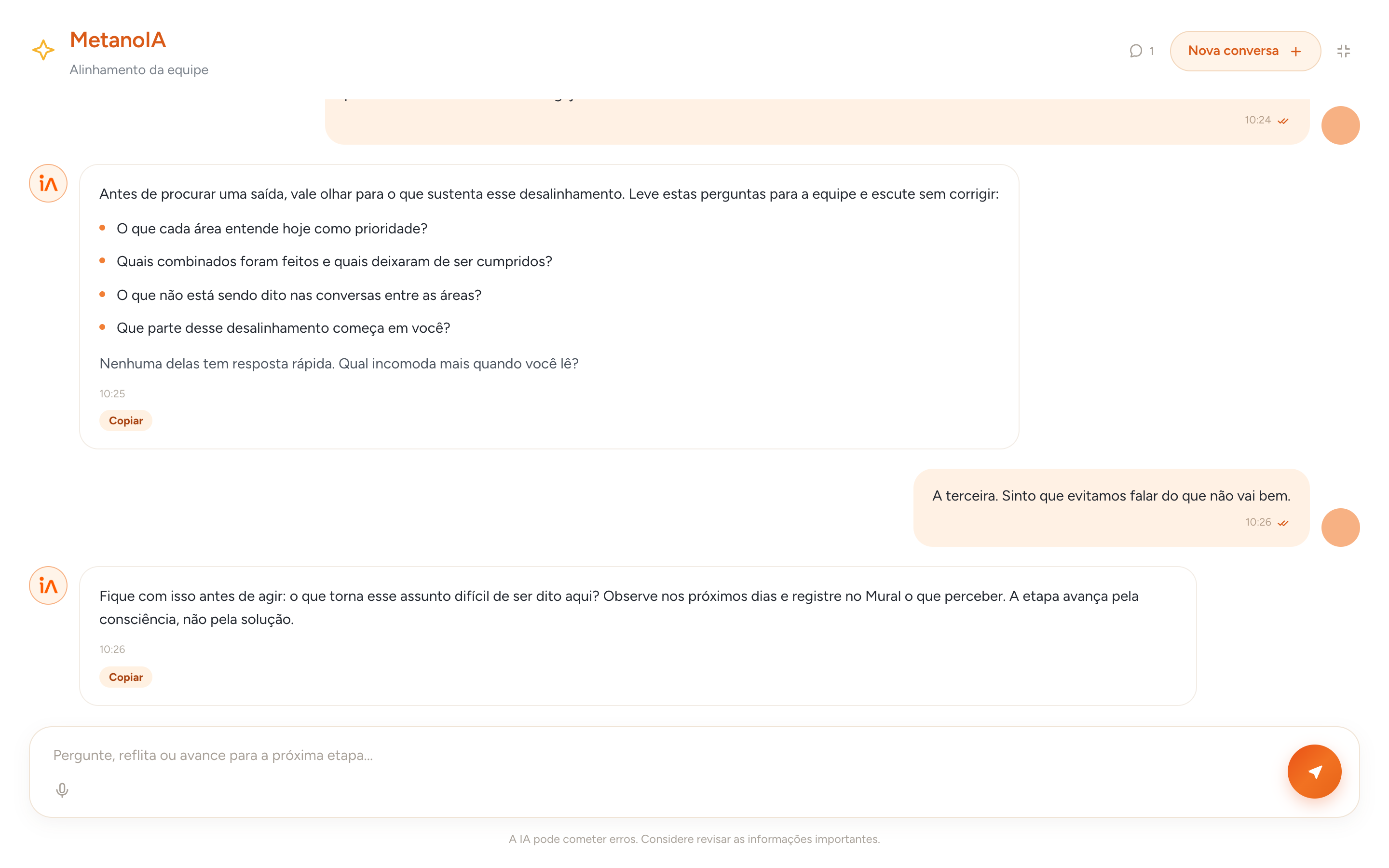 Chat em tela inteira